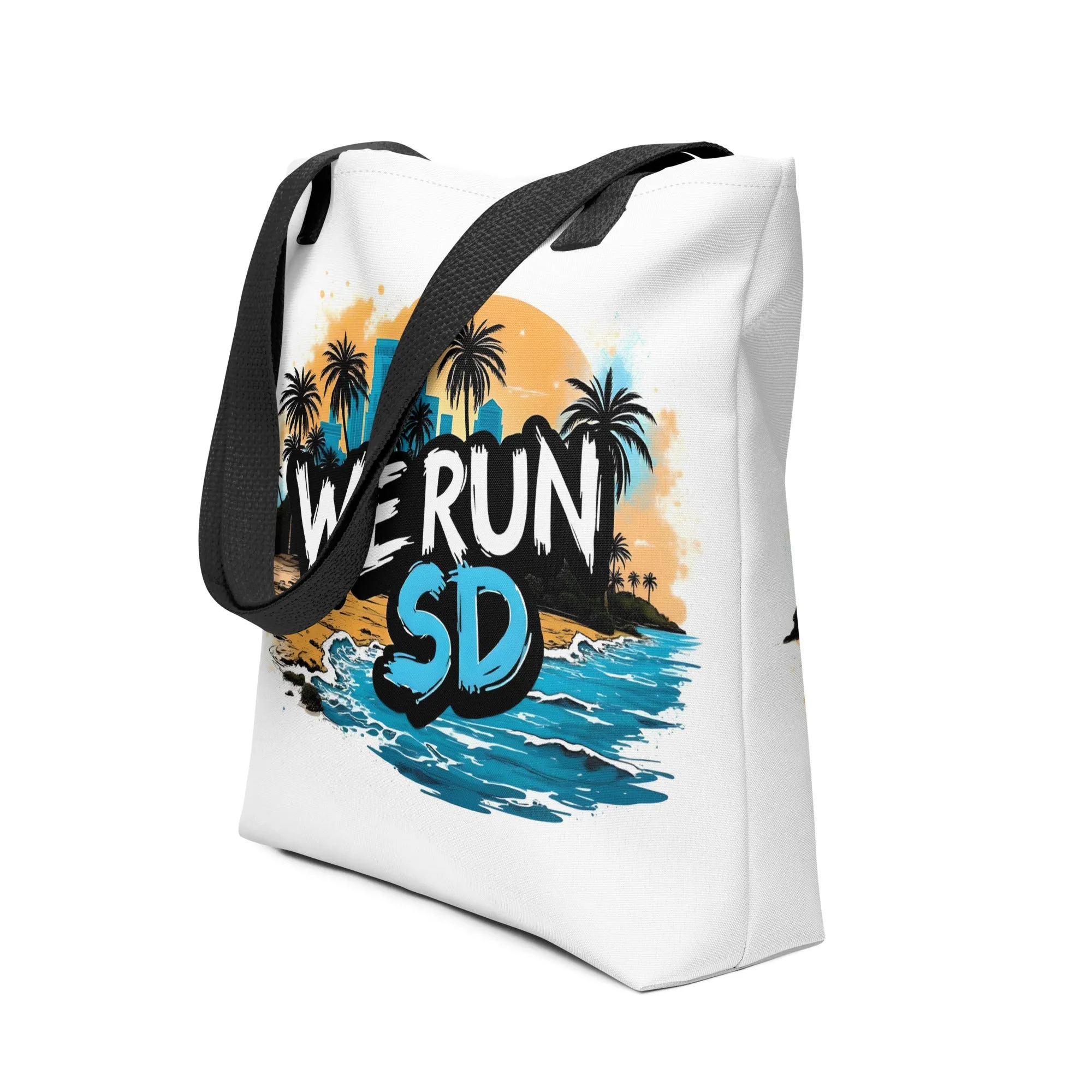 We Run SD Tote Bag