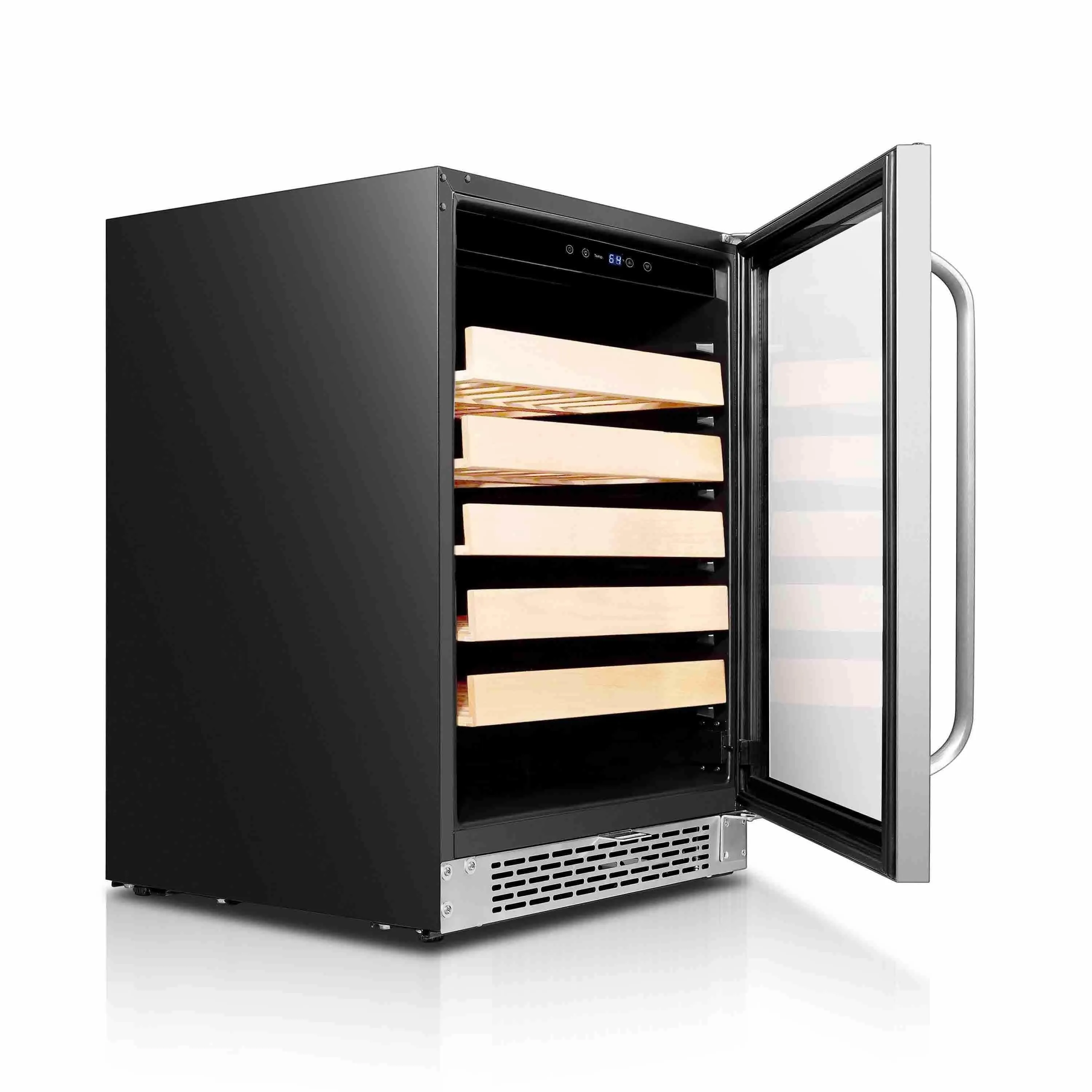 Whynter 24" Built-In Stainless Steel 54 Bottle Wine Refrigerator Cooler BWR-541STS