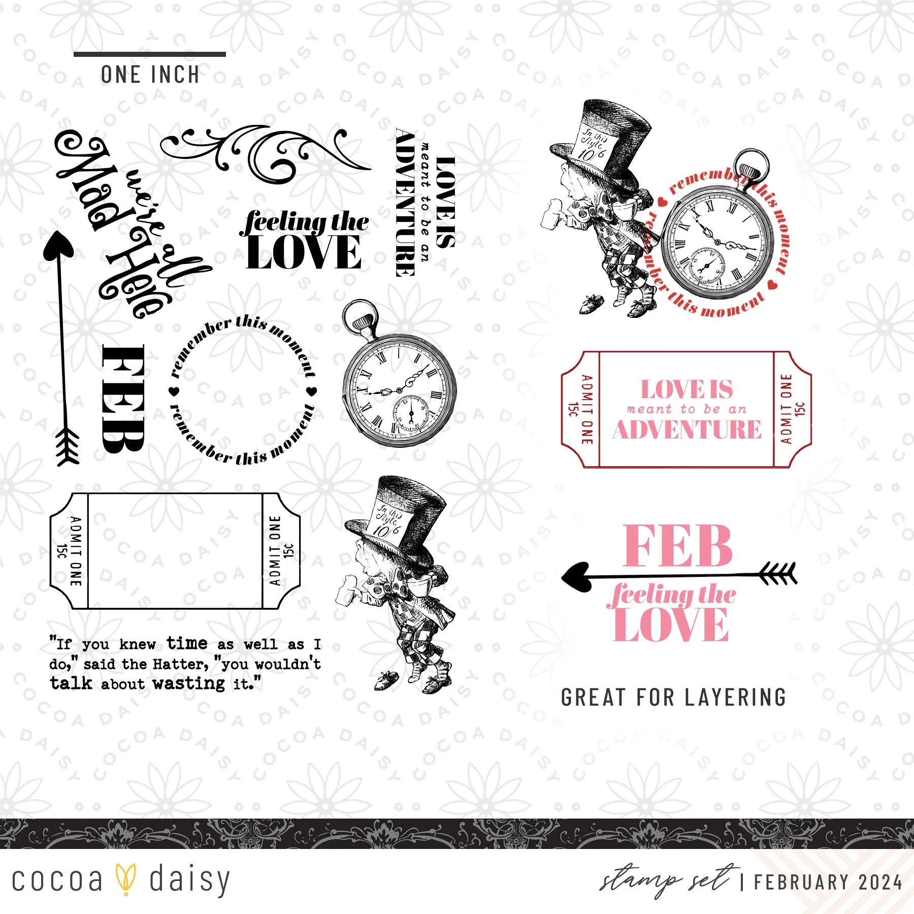 Wonderland Stamps February 2024
