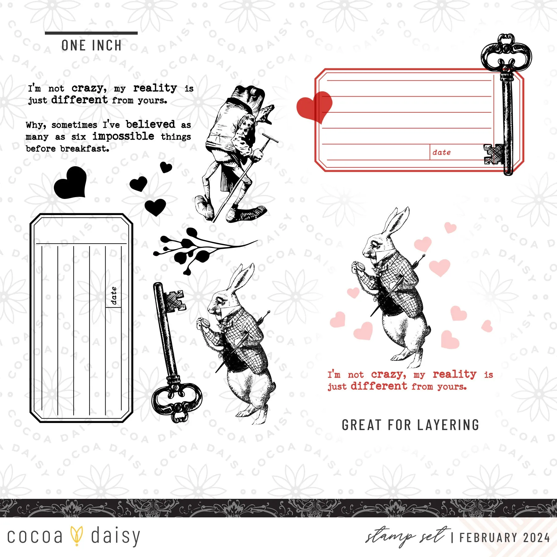 Wonderland Stamps February 2024