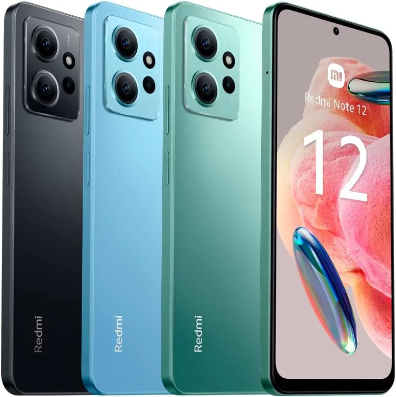 Xiaomi Redmi Note 12 - 4GB RAM, 128GB, Onyx Gray, Unlocked