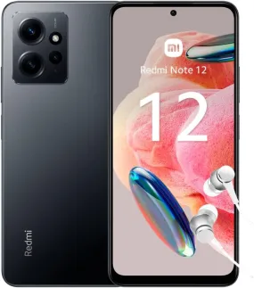 Xiaomi Redmi Note 12 - 4GB RAM, 128GB, Onyx Gray, Unlocked